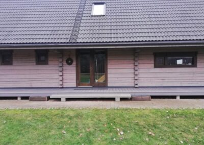 Terase pie mājas